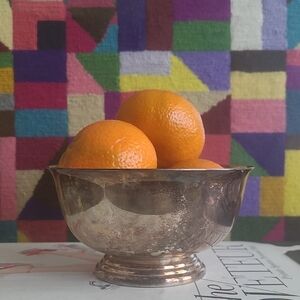 GORHAM SILVER FOOTED SMALL TRINKET BOWL